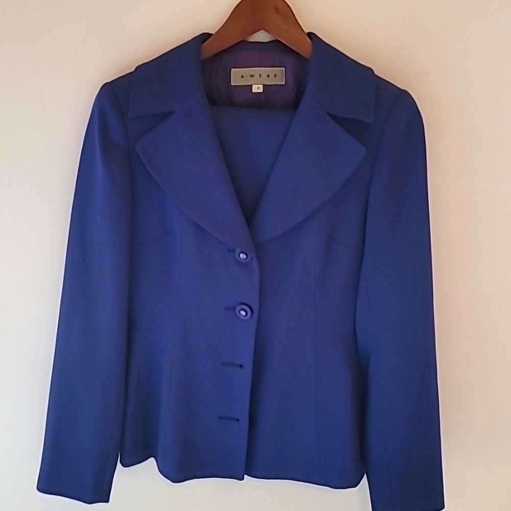 Awear Purple Ladies suit size 4